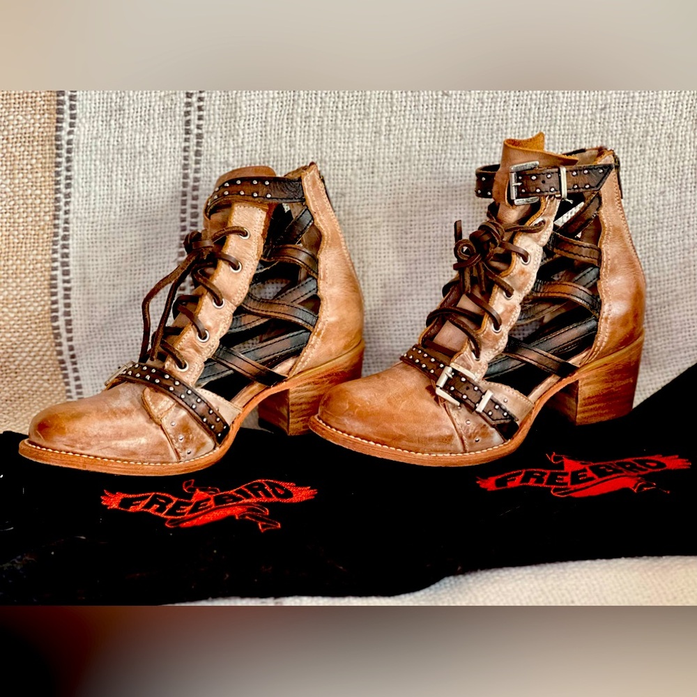Freebird Cheyenne, size 8, brown